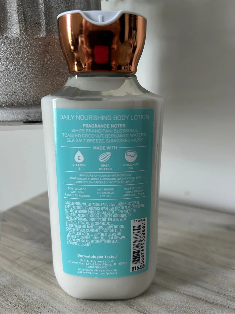 Bath and Body lotion at the Beach NEW